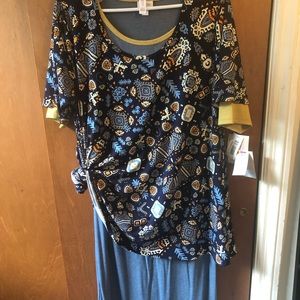 Lularoe Xl Julia with L Perfect tee